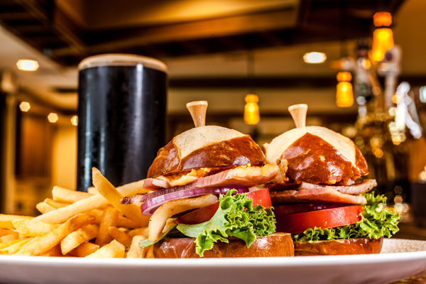 The slider menu is one of the most popular sections Pinehurst Resort and CC’s new bar. 