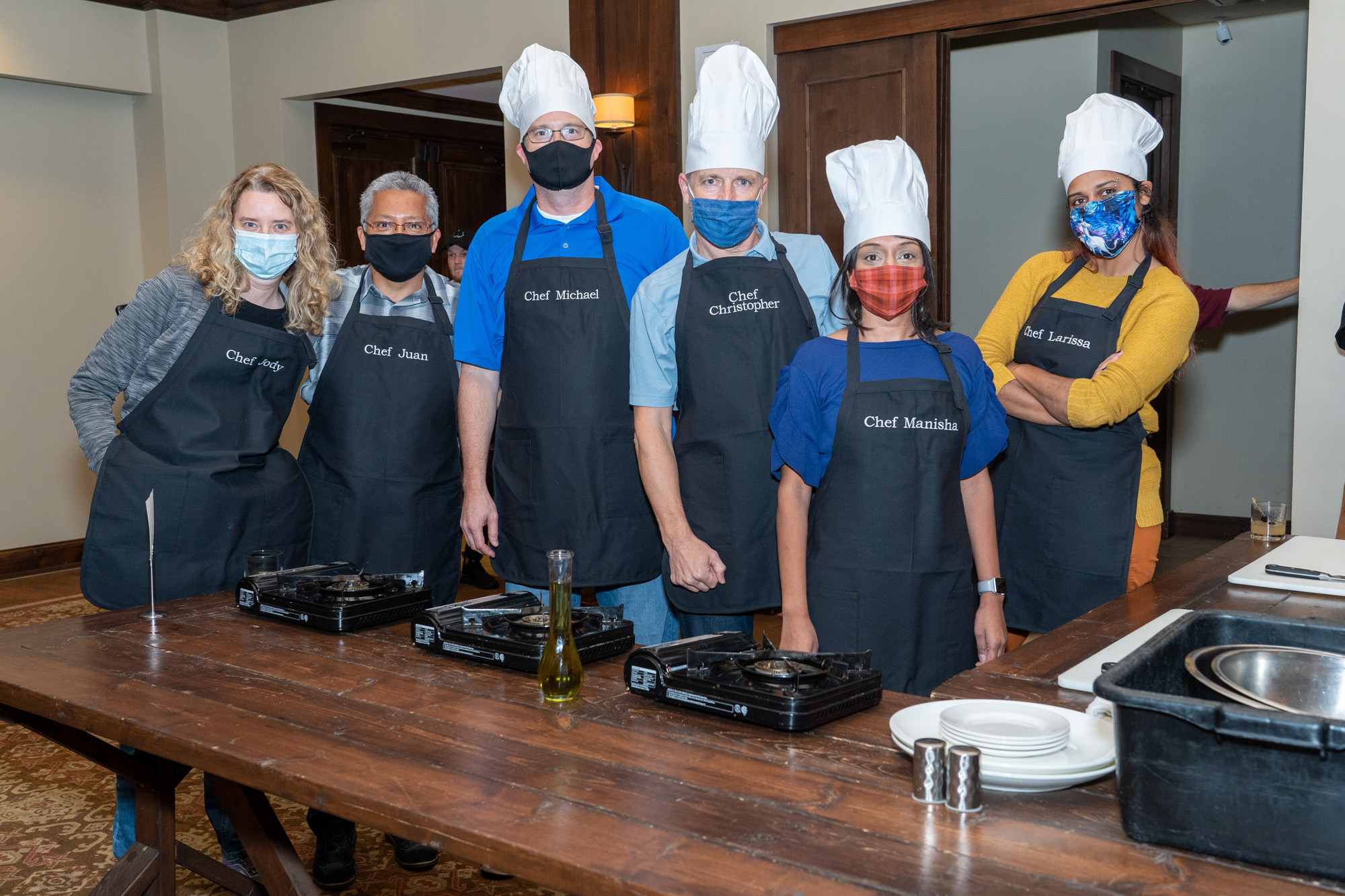 Traditions Club Hosts Iron Chef Competition As Team Building Event