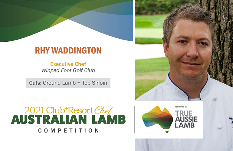 Winged Foot’s Waddington Submits True Aussie Lamb Kibbeh Nayyeh and Slow Cooked “Aussie Lamb” Top Sirloin to 2021 Australian Lamb Competition