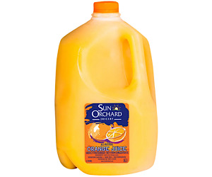 Orchard Pure 100% Pure Orange Juice From Concentrate 1 Gallon