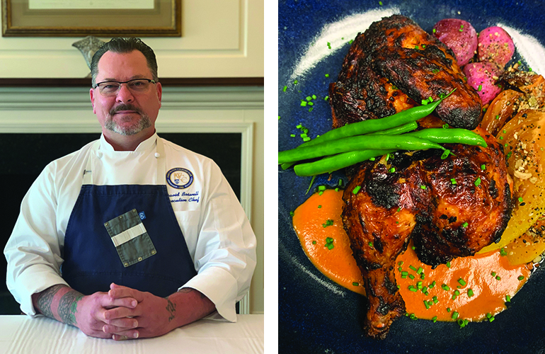 David Boswell's Roasted Chicken With Grits Is Rustic Yet Refined Club